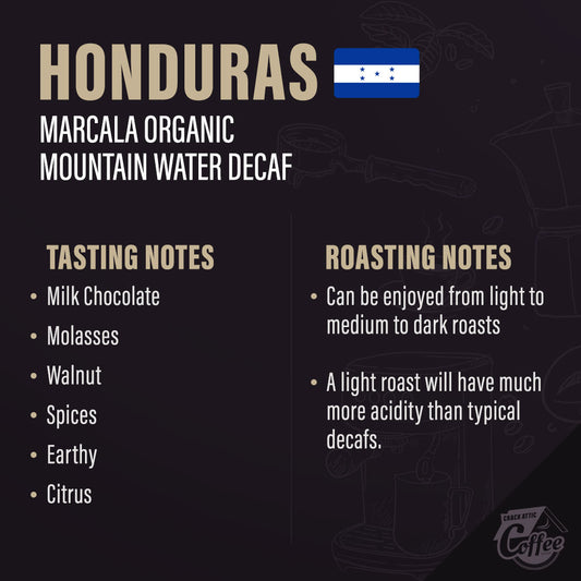 Honduras Marcala Organic Mountain Water Decaf